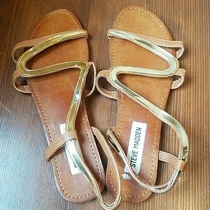 👣Steve Madden Sandals size 7.5 leather